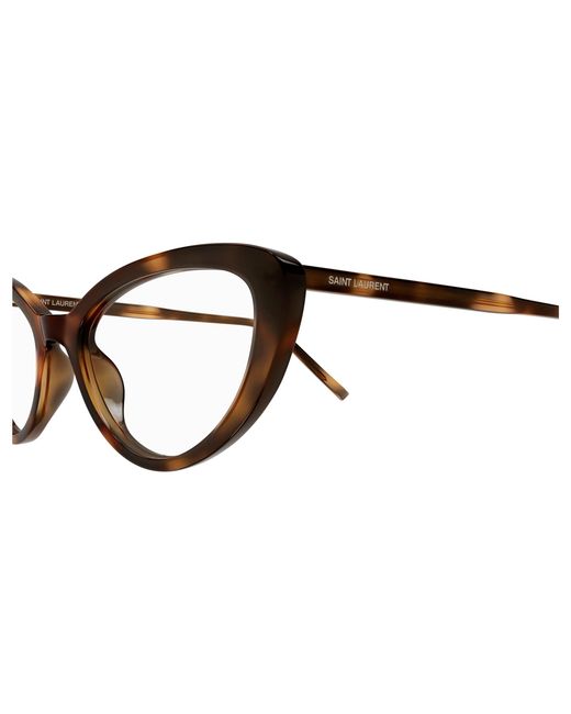 Saint Laurent Black Sl 777 003 Optical Frames Acetate Transparent Cat Eye