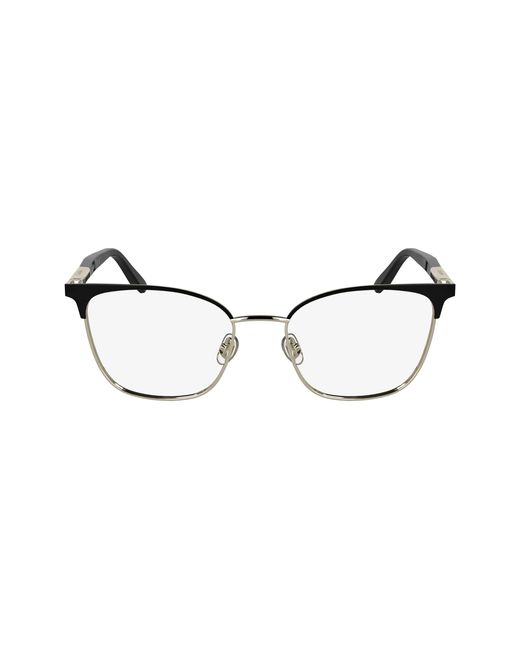 Calvin Klein Black Ck25105 605 Optical Frames Metal Cat Eye Normal