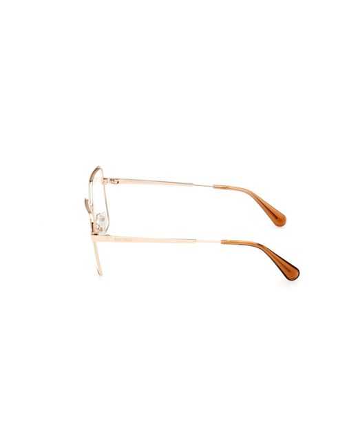 MAX&Co. Black Mo5097 032 Optical Frames Metal Geometric Normal