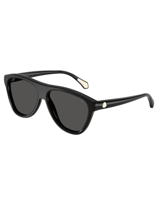 Moncler Black Me6025U Incline 300187 Sunglasses Acetate Pilot Normal