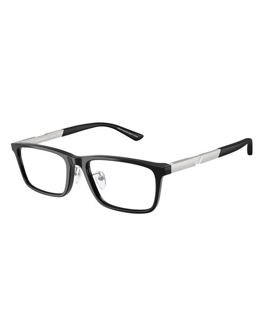 Emporio Armani Black Ea3251D 5017 Optical Frames Acetate Squared Normal for men