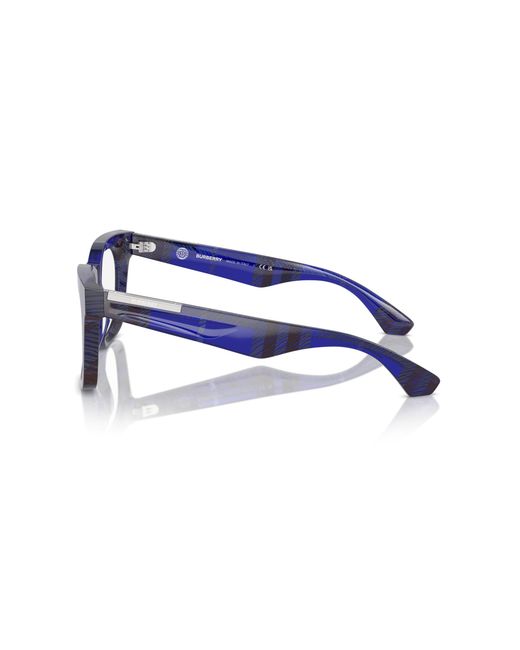 Burberry Black Be2407 4114 Optical Frames Acetate Transparent Squared Normal