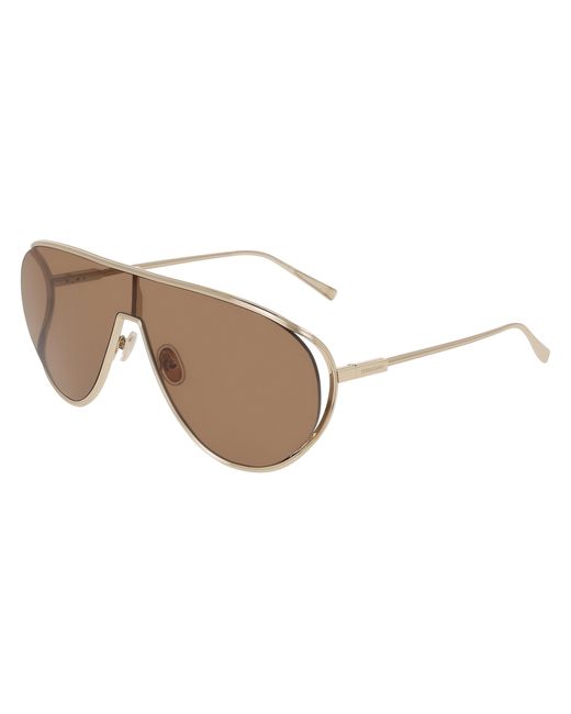 Ferragamo Black Sf323S 710 Sunglasses Metal Pilot Normal