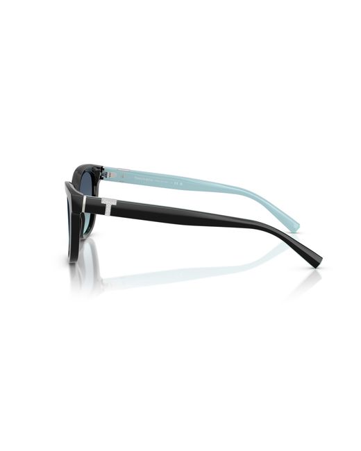 Tiffany & Co Black Tf4237B 80019S Sunglasses Acetate Cat Eye Normal Shaded