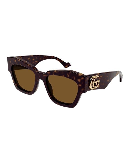 Gucci Black Gg1422S 003 Sunglasses Acetate Squared Normal