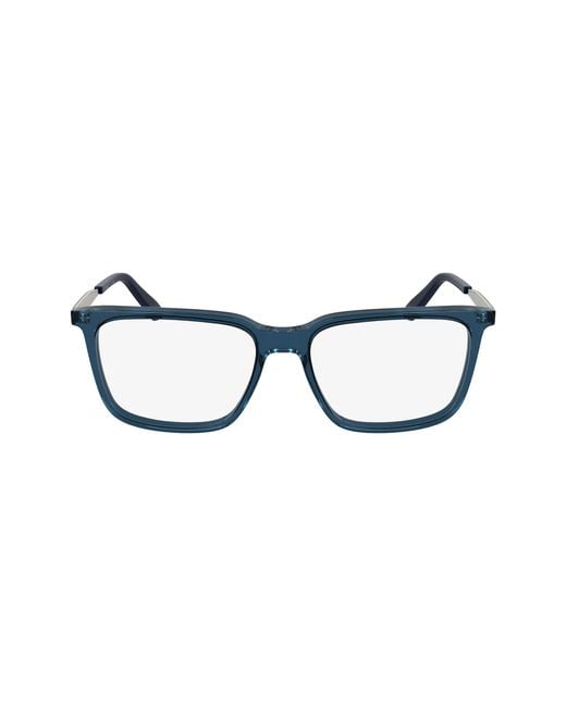 Calvin Klein Black Ck25517 235 Optical Frames Acetate Squared Normal for men