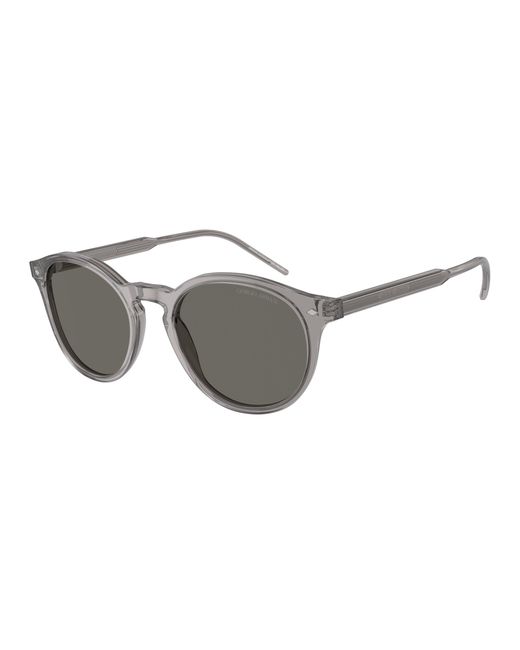 Giorgio Armani Black Ar8211 6070R5 Sunglasses Acetate Pantos Normal for men