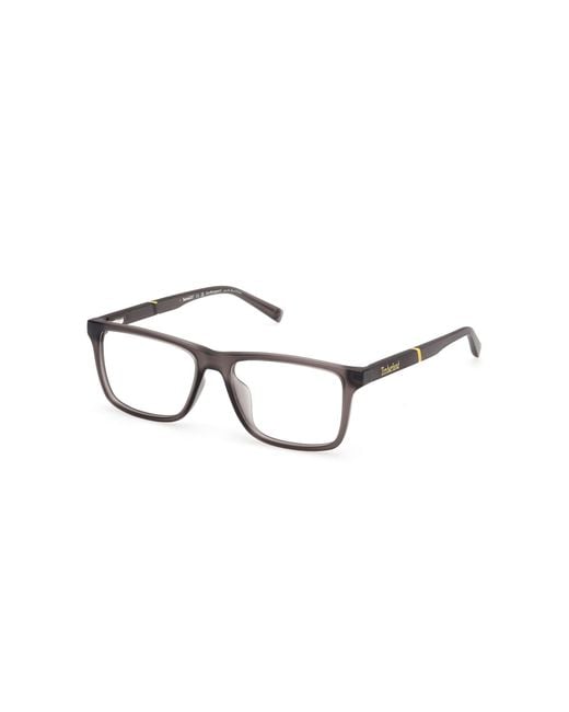 Timberland Black Tb1840-H 020 Optical Frames Injected Squared Normal for men