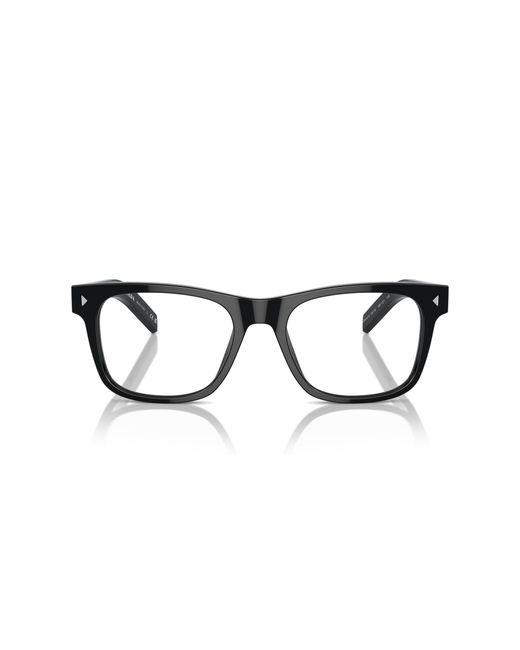 Prada Black Pr A13V 17N1O1 Optical Frames Acetate Pillow Normal for men