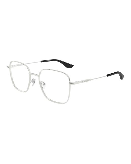 McQueen Black Am0565O 001 Optical Frames Metal Transparent Squared