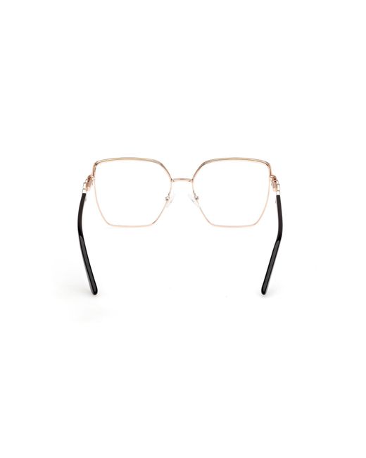 Guess Black Gu50229 005 Optical Frames Metal Squared Normal
