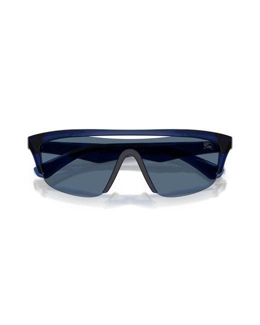 Burberry Black Be4460U 411080 Sunglasses Injected Squared Normal for men