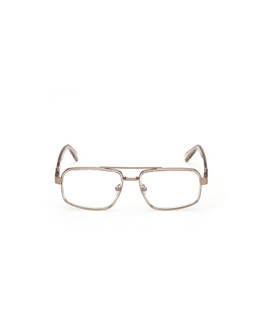 Guess Black Gu50372 045 Optical Frames Metal Squared Normal for men