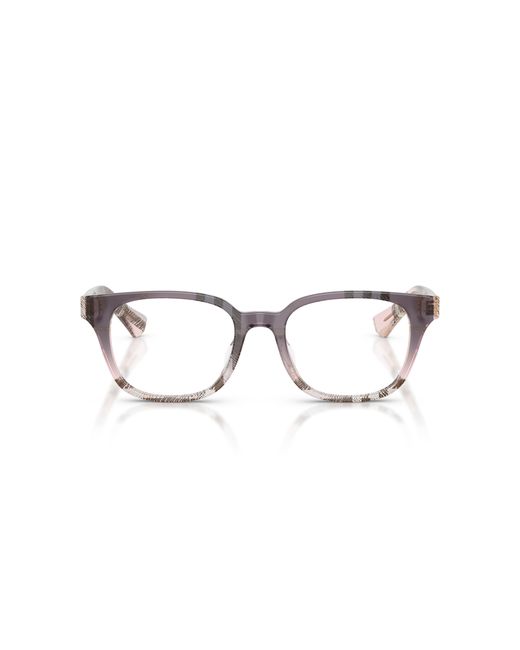 Burberry Black Be2462D 4220 Optical Frames Acetate Transparent Squared Normal