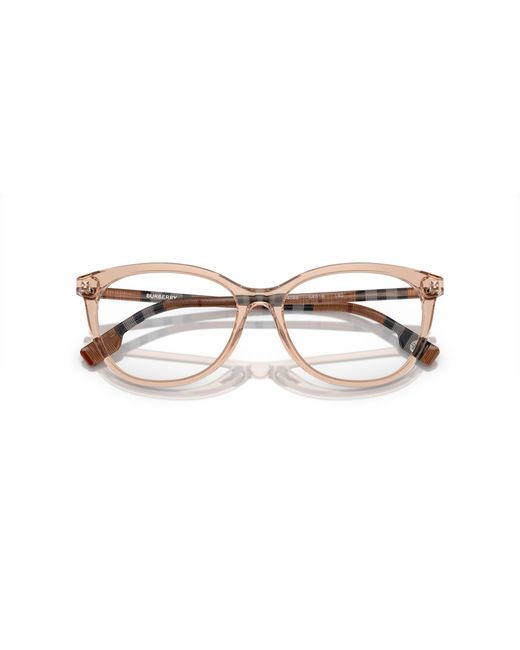 Burberry Black Be2389 4088 Optical Frames Acetate Geometric Normal