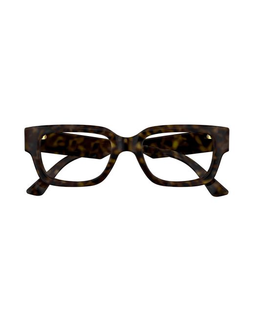 Gucci Black Gg1666O 003 Optical Frames Acetate Transparent Cat Eye