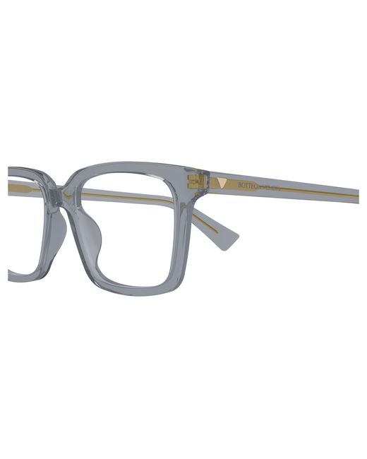 Bottega Veneta Black Bv1228Oa 007 Optical Frames Acetate Squared for men