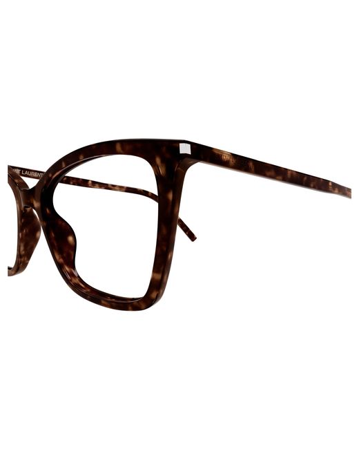 Saint Laurent Black Sl 386 016 Optical Frames Acetate Transparent Cat Eye