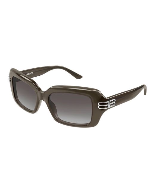 Balenciaga Black Bb0465S 004 Sunglasses Acetate Squared