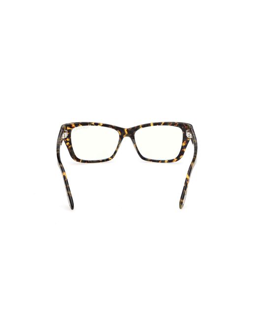 Tom Ford Black Ft6132-B 055 Optical Frames Acetate Butterfly Normal