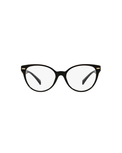 Versace Black Ve3334 Gb1 Optical Frames Acetate Cat Eye Normal
