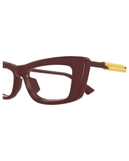 Bottega Veneta Black Bv1449O 004 Optical Frames Acetate Transparent Squared