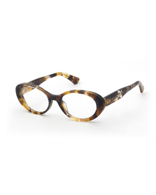 Nina Ricci Black Vnr445 825 Optical Frames Acetate Geometric