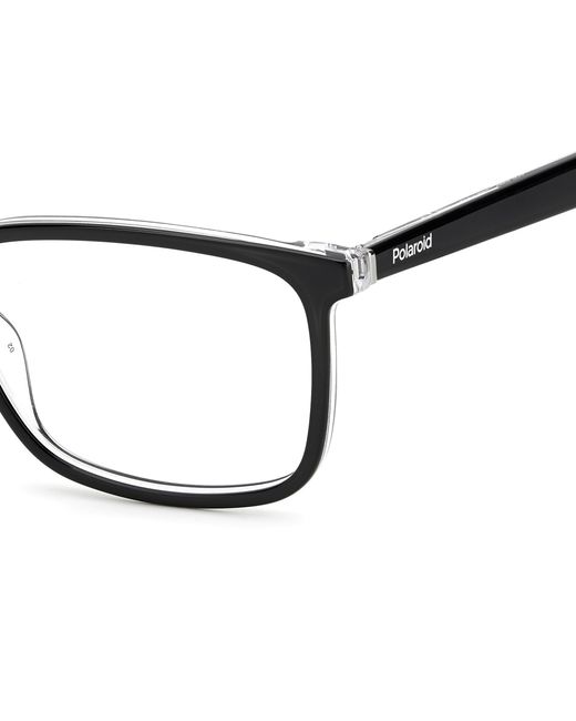Polaroid Black Pld D394 7C5 Optical Frames Acetate Squared for men