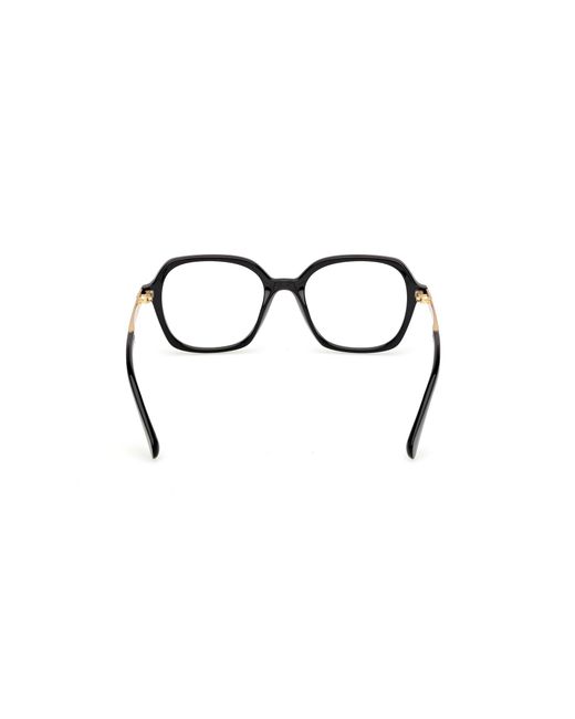 MAX&Co. Black Mo5190 001 Optical Frames Injected Geometric Normal