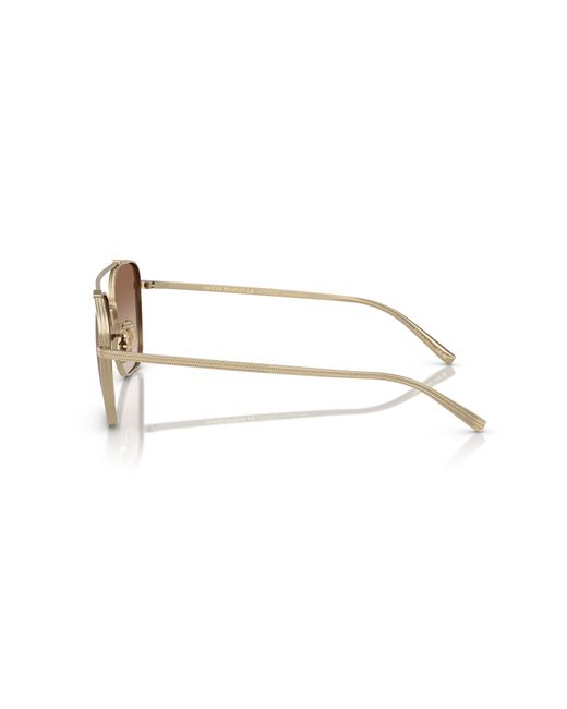 Oliver Peoples Black Ov1349St Avison 5035Q1 Sunglasses Titanium Pilot Normal for men