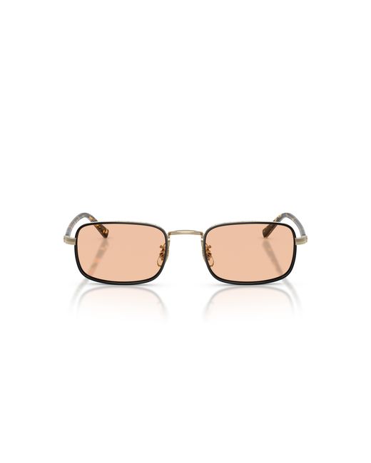 Oliver Peoples Black Ov1366T Brymer 5035 Optical Frames Titanium Squared Normal