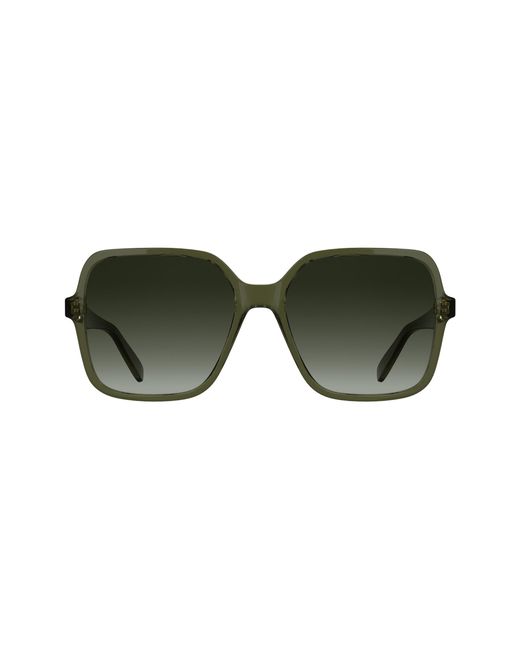 Longchamp Black Lo808S 319 Sunglasses Acetate Squared Normal