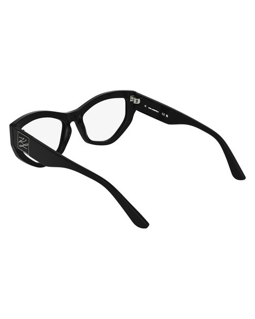 Karl Lagerfeld Black Kl6211 001 Optical Frames Acetate Cat Eye Normal