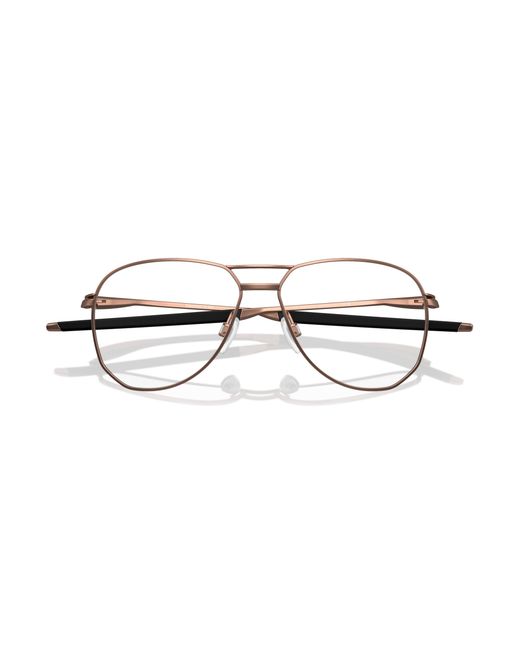 Oakley Black Ox5077 Contrail Ti Rx 507703 Optical Frames Titanium Round Normal for men