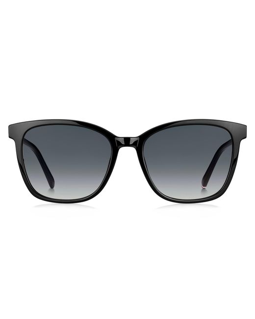 Tommy Hilfiger Black Th 1723/S 807/9O Sunglasses Acetate Squared Shaded