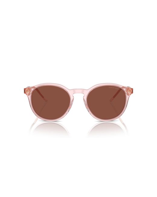 Giorgio Armani Black Ar8211 6073C5 Sunglasses Acetate Pantos Normal Anti-Glare for men