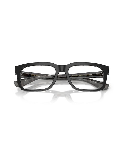 Dolce & Gabbana Black Dg3432 3403 Optical Frames Acetate Squared Normal for men