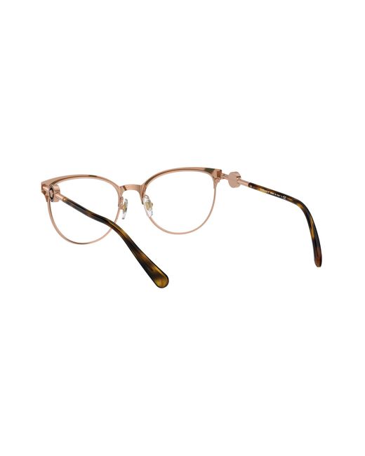 Versace Black Ve1271 1412 Optical Frames Metal Cat Eye Normal