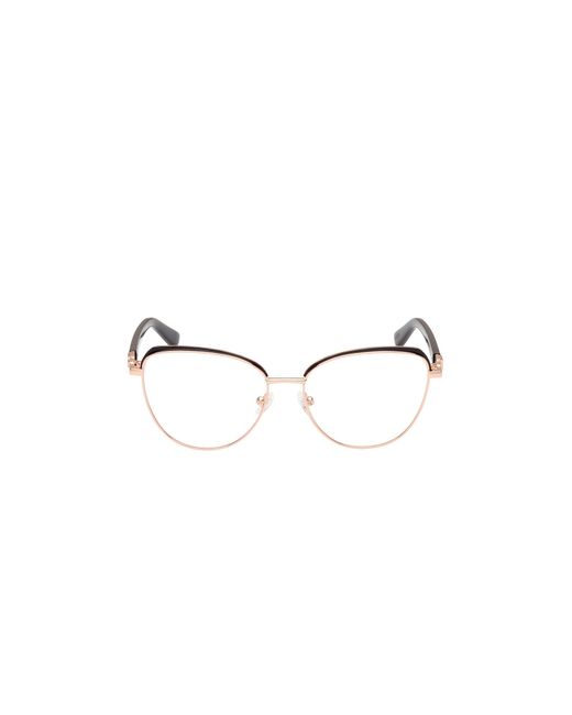 Guess Black Gu2982 005 Optical Frames Metal Round Normal