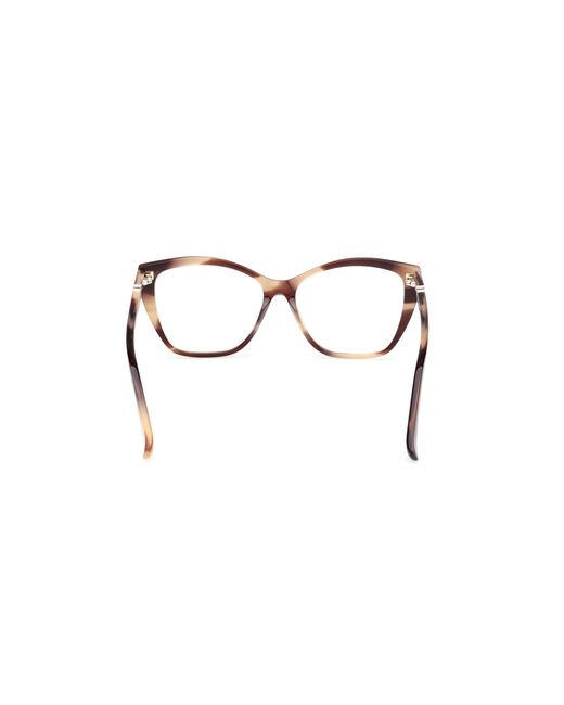Max Mara Black Mm5036 047 Optical Frames Acetate Squared Normal