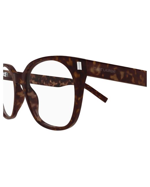 Saint Laurent Black Sl 897 002 Optical Frames Acetate Transparent Cat Eye