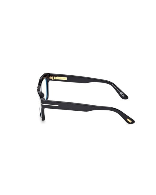 Tom Ford Black Ft6036-B 052 Optical Frames Acetate Squared Normal