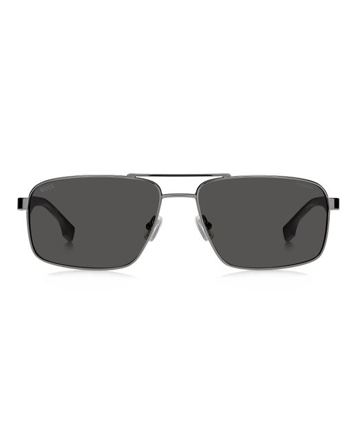 Boss Black Boss 1580/S V81/M9 Sunglasses Metal Squared Polarized for men