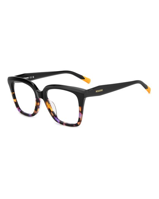 Missoni Black Mis 0275/G F0T Optical Frames Acetate Squared Normal