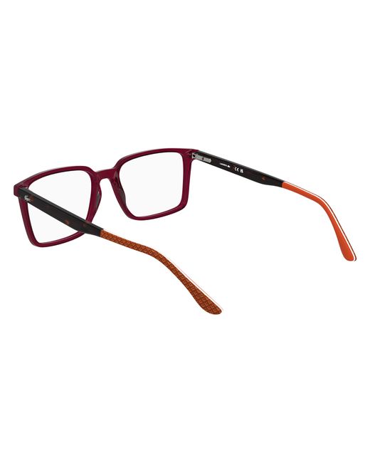 Lacoste Black L2992 601 Optical Frames Acetate Squared Normal for men