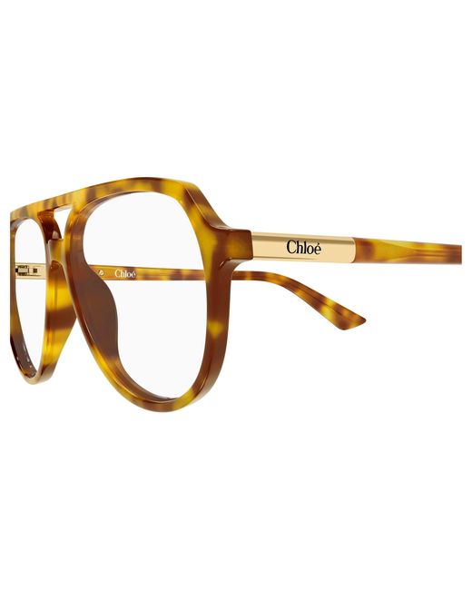 Chloé Black Ch0366O 003 Optical Frames Acetate Transparent Pilot