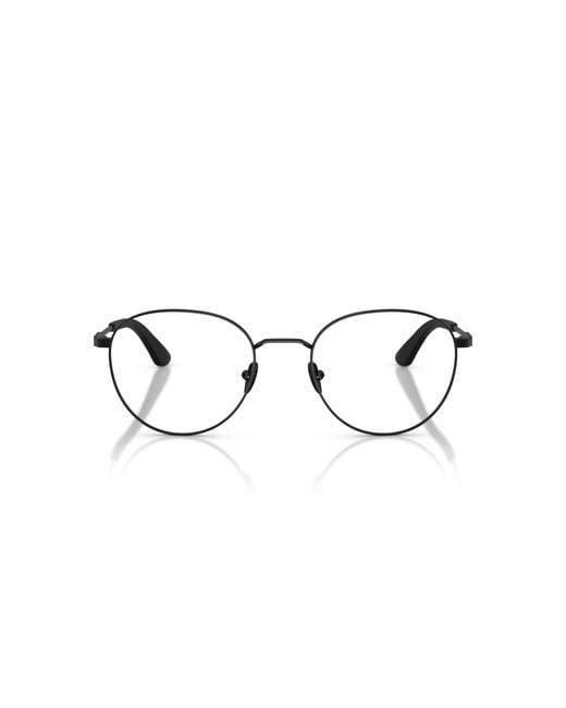 Giorgio Armani Black Ar5164 3001 Optical Frames Metal Pantos Normal for men