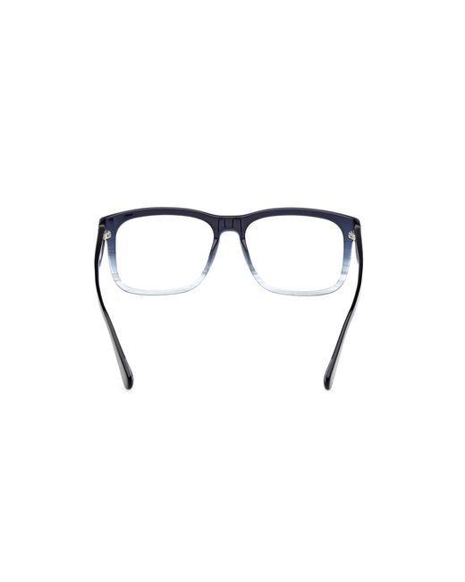 Timberland Black Tb50073 090 Optical Frames Acetate Squared Normal for men