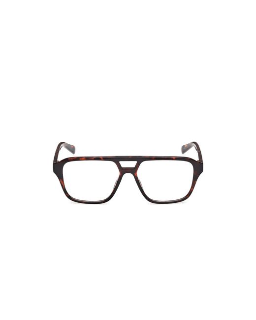 Timberland Black Tb50085 052 Optical Frames Injected Squared Normal for men