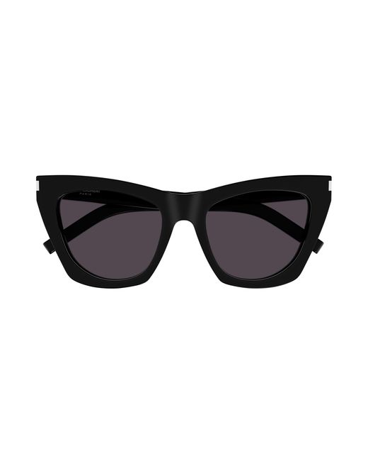 Saint Laurent Black Sl 214 Kate 001 Sunglasses Acetate Cat Eye Normal